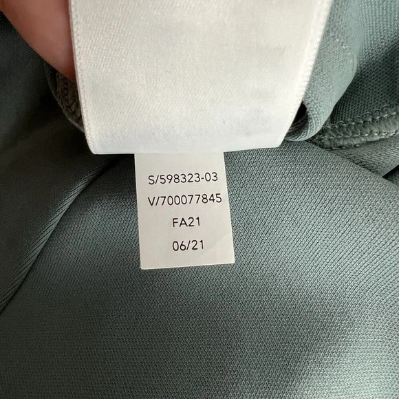 Athleta Sage Green Delancey Moto Tight Leggings Zipper Ankle Women’s Size Small - Picture 11 of 11